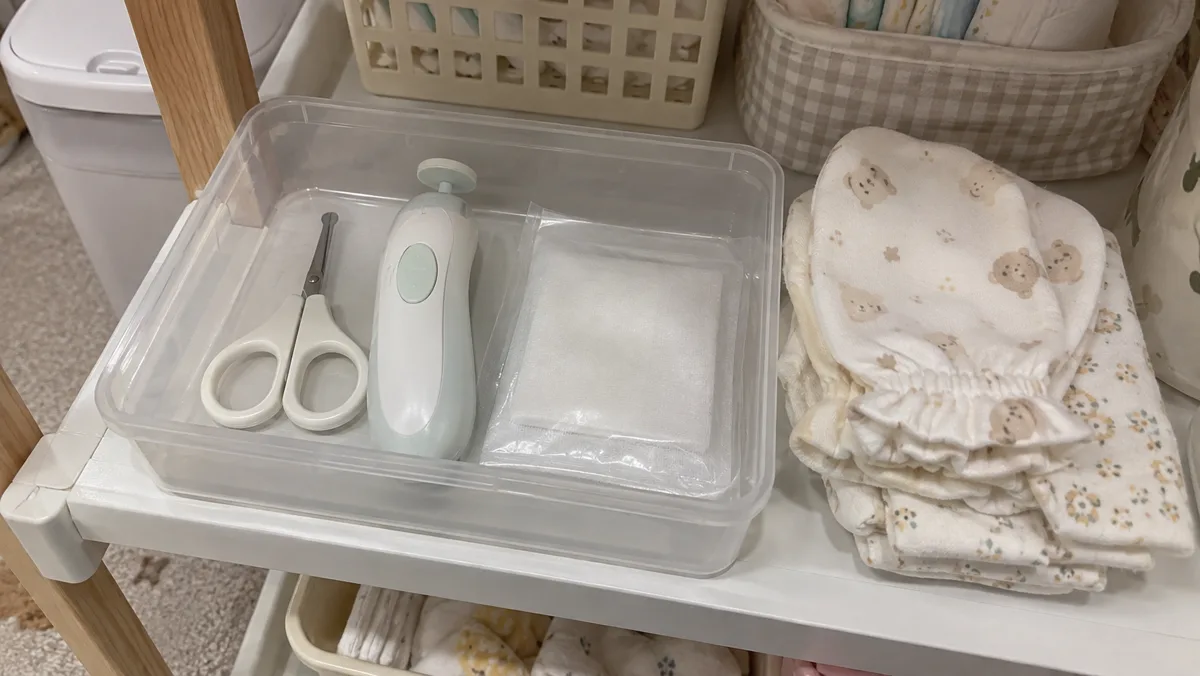 가위와 전동을 한 곳에 모아두면 급할 때도 헤매지 않아요