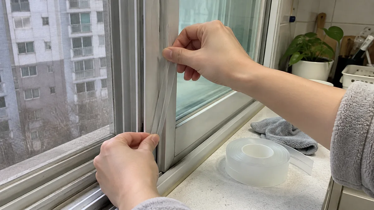 문풍지는 붙이기 전에 먼지와 물기를 닦아내야 오래 붙어요